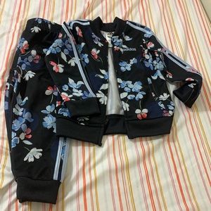 Adidas Floral Track Suit